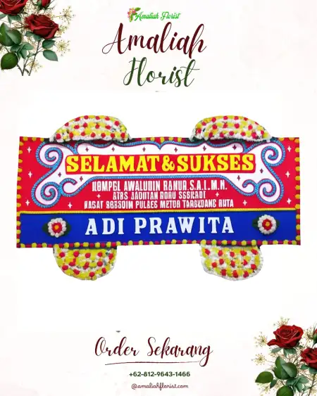 Papan Bunga Ucapan Selamat Nagrak Utara